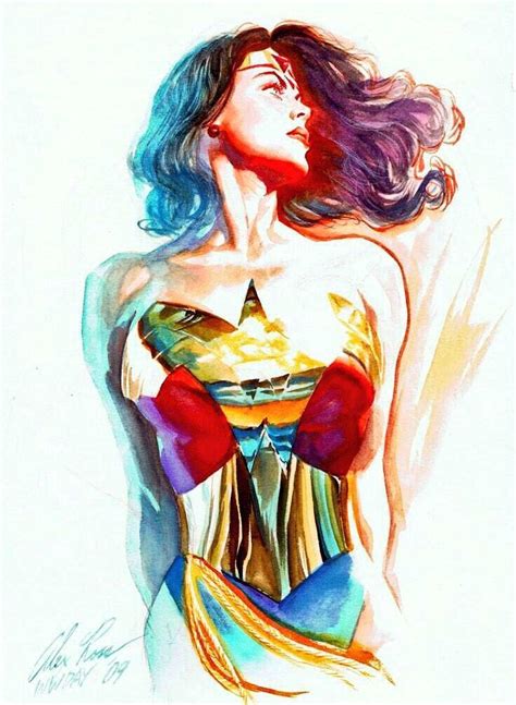 Wonder Woman By Alex Ross R Dccomics