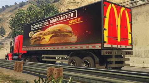 Design Of A Mcdonald S Food Truck Gta 5 Mods