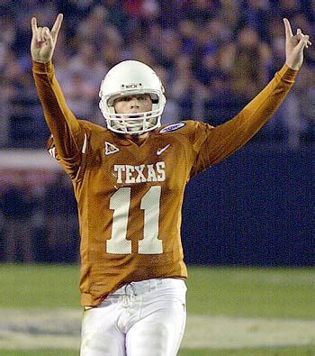 Major Applewhite. MY fave Texas quarterback of all time =)