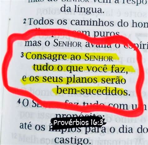 Consagre Ao Senhor Tudo O Que Voc Faz Mundo Mensagens