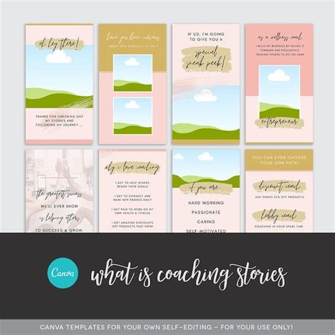Coaching Sneak Peek Template Etsy