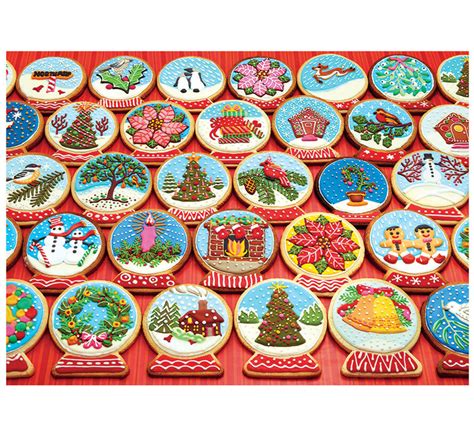 Cobble Hill Snow Globe Cookies Puzzle 1000pcs Puzzles Canada