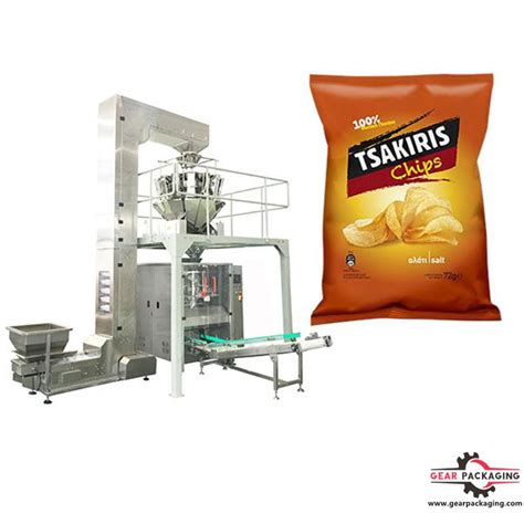 G Potato Chips Snack Packing Machine Vertical Packaging Machine V F F