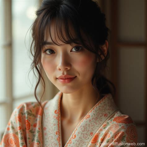 Japanese Mature Character Stable Diffusion Online