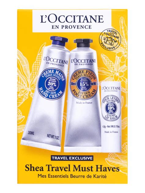 L Occitane Shea Butter Travel Must Haves Set Frankfurt Airport Online