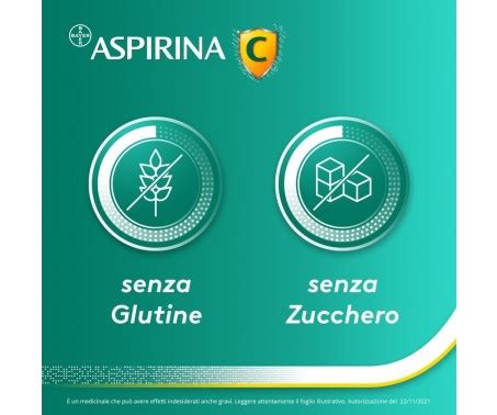 Aspirina C Contro Sintomi Di Raffreddore Influenza E Febbre 400 Mg