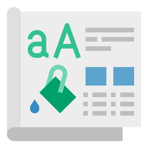 Corporate Identity Generic Flat Icon