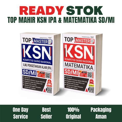 Jual BUKU TOP MASTER KSN IPA MATEMATIKA SD MI C KLIK MEDIA Shopee