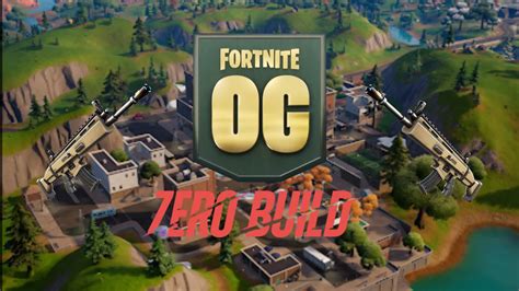 Og Zero Build Wars By Jsprs Fortnite Creative Map Code