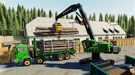 Fs19 Map Schwatzingen 054 Forestry And Farming Youtube