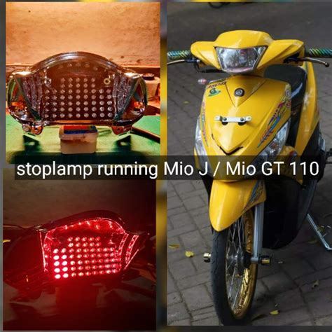 Jual Stoplamp Running Mio J Mio Gt Full Led Wajib Dc Shopee