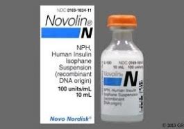 Novolin N Insulin 100UN ML 10mL Vial