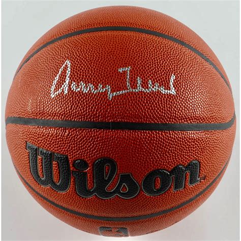 Jerry West Signed Nba Authentic Series Basketball Jsa Pristine Auction