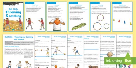 Ball Skills for Children – Throwing and Catching Activities