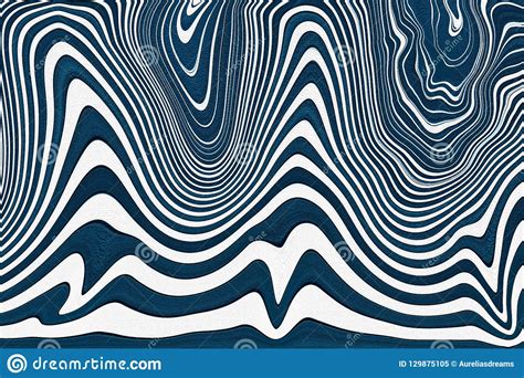 Fundo Azul E Branco De Abstact Das Ondas Textura Ondulado Linhas