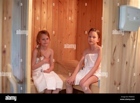 Girls In The Sauna Hi Res Stock Photography And Images Alamy