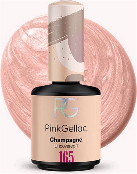 Pink Gellac Champagne Gellak Vegan Nude Satijnen Finish