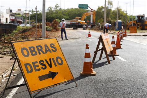 Obras Interditam Trecho De Avenida Em Rio Preto S O Jos Do Rio Preto