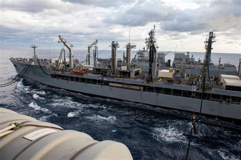 Dvids Images Uss Carl Vinson Cvn Conducts Fueling At Sea With