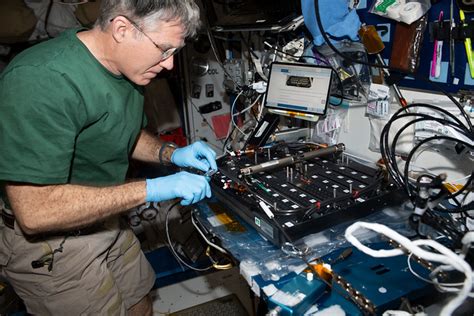 NASA Astronaut Stephen Bowen Works On The Plant Habitat 03 Flickr