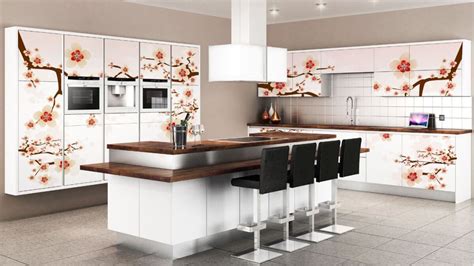 Laminate Floral Shutter For Ypur Dream Kitchens By Sunrise Kitchen