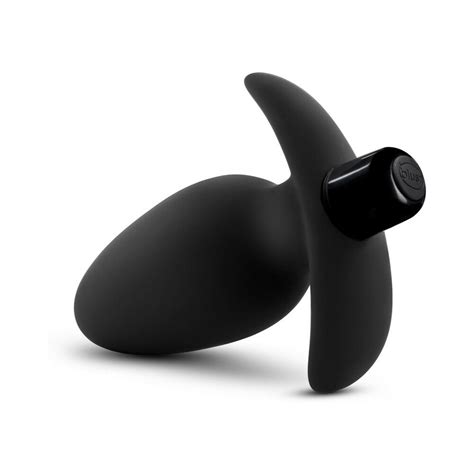 Blush Anal Adventures Platinum Silicone Saddle Plug Black