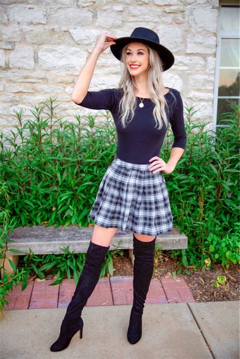 Pleated Plaid Mini Skirt Curated On Ltk Plaid Tennis Skirt Plaid