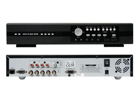 AV-Tech DVR4L5: DIGITAL 4-CHANNEL H.264 RECORDER + ETHERNET + USB + VGA ...