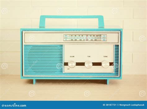 Retro Radio stock image. Image of electronics, object - 38187731