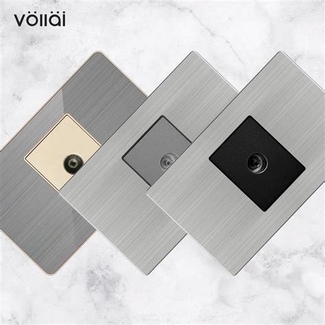 Vollai Wall Television Outlet For Home 118 Type Tv Wall Socket For