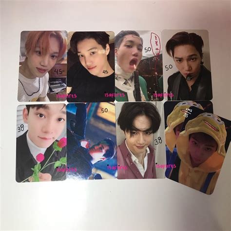 Jual Photocard Kai Suho Chen EXO Official Kai DFTF Kai SuperM Kai Z