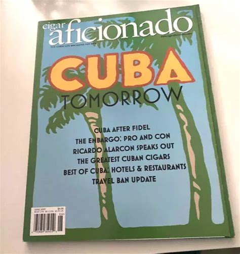 ZIGARRE AMATEUR MAGAZIN Kuba Juni 2007 EUR 10 04 PicClick DE