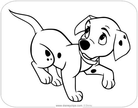 Disney 101 Dalmatians Coloring Pages