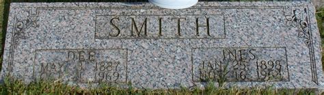 Ines James Smith Memorial Find A Grave