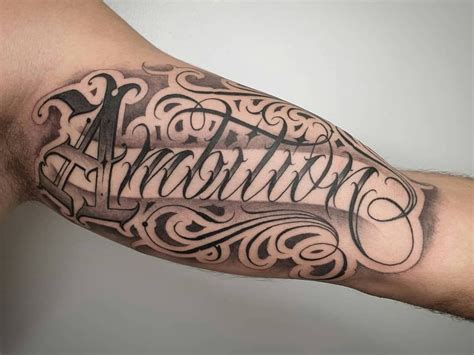 Ambition Tattoo Design