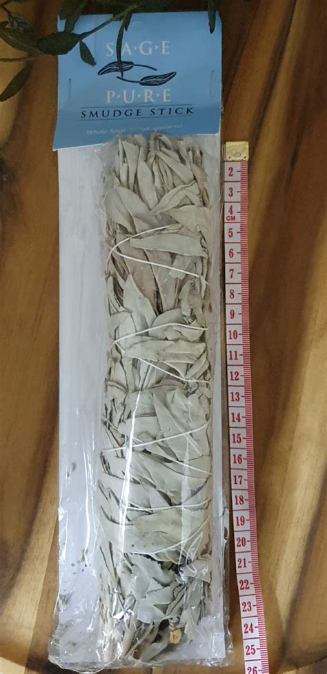 Sage Pure Large White Sage Smudge Stick New Dimensions