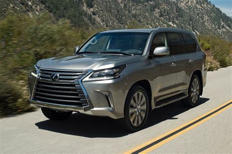 2016 Lexus Lx 570 Gets Revised Look More Technology