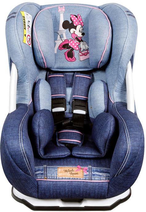 Cadeira Para Auto A Kg Disney Eris Denim Minnie Mouse Azul