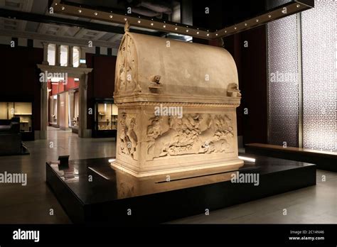 Lykischer Sarkophag Von Sidon In Istanbul Arch Ologische Museen