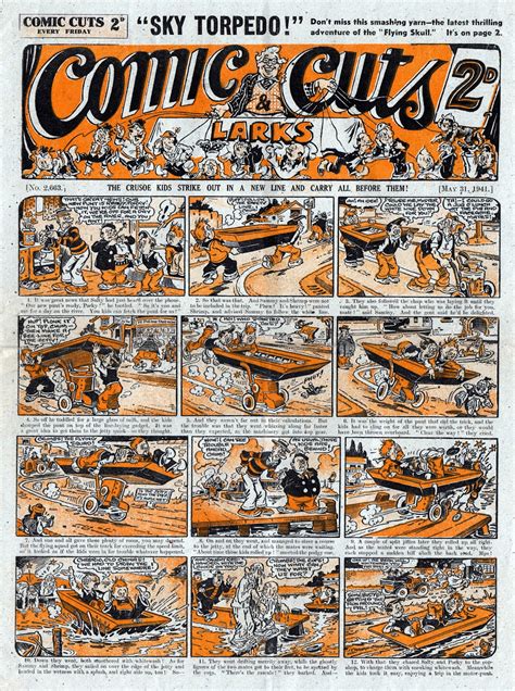 Blimey The Blog Of British Comics This Week In 1941 Comic Cuts