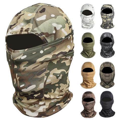 Camuflagem T Tico Balaclava M Scara Facial Completa Cabe A Engrenagem