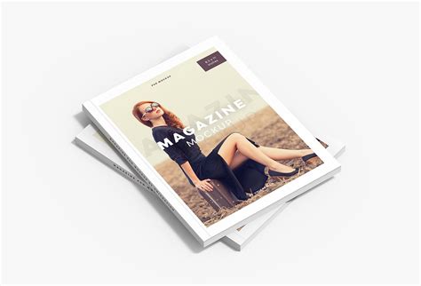 Magazine Mockup – MasterBundles