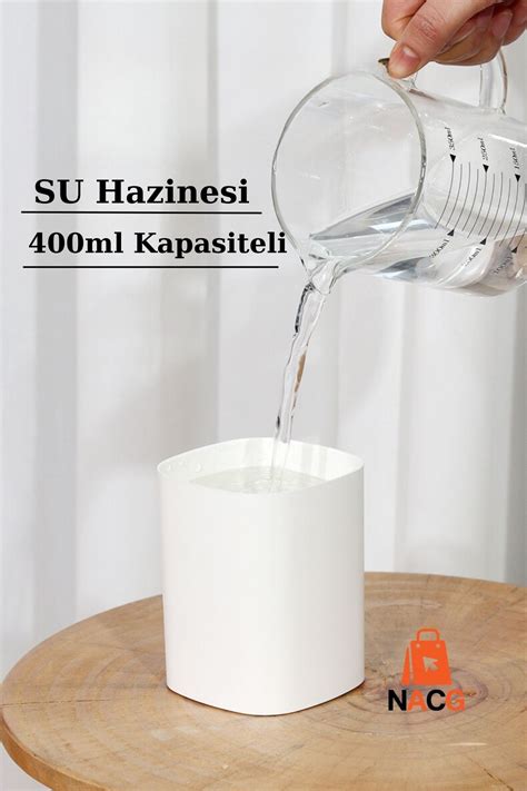 Nacg H O Humidifier Ml Ulrasonik Hava Nemlendirici Buhar Makinesi