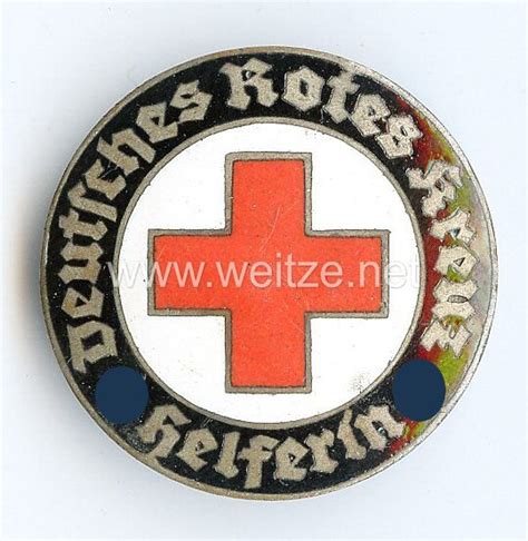 Deutsches Rotes Kreuz DRK Brosche für Helferin