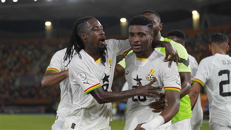 Egypt Ghana Black Stars Pegged Back Twice Despite Mohammed Kudus