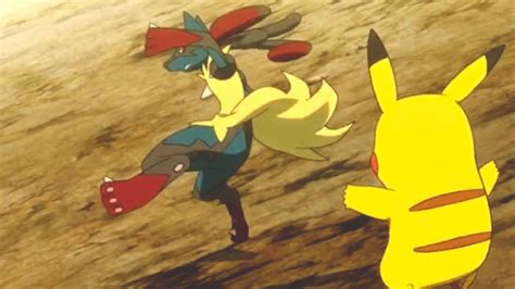 Pokemon Xy E43 2014 Mega Lucario About To Kick By Tcontreras32 On