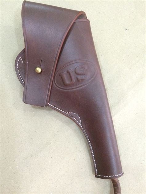 US WWI M1917 45cal ACP Revolver Leather Holster For Colt S W