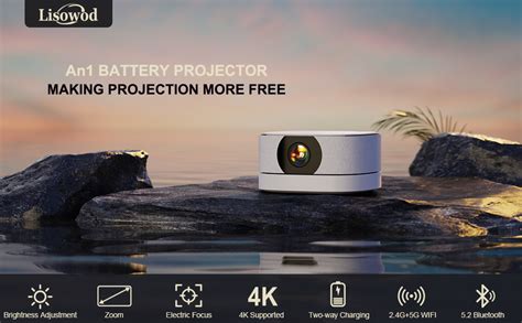 Amazon Mini Portable Projector With G Wifi And Bluetooth P