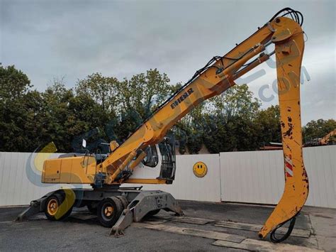 Liebherr A C Litronic Avec Grappin Koparka Prze Adunkowa Truck