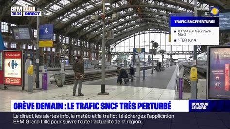 Grève du 7 février le trafic SNCF très perturbé dans les Hauts de France